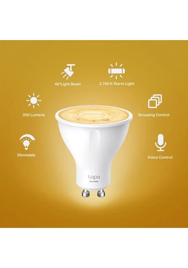 Tp-lınk Tapo L610 Akıllı Wi-fi Spot Lamba, Ayarlanabilir Işık Şiddeti