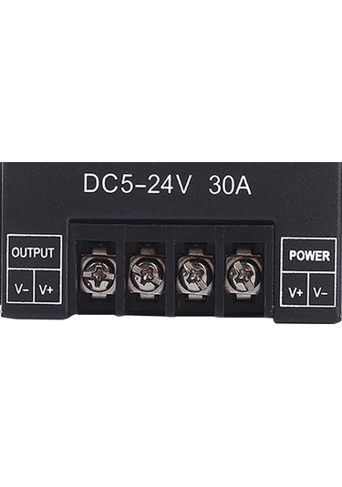Novahub Dc 5-24v 30a Led Şerit Sinyal Amplifikatörü, Alüminyum Kasa, Smd 3528-5630 İçin Optimize Edilmiş Versiyon