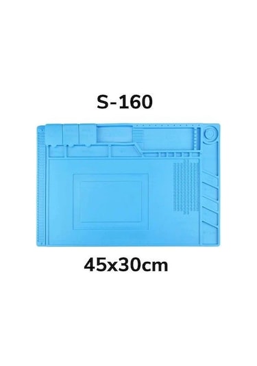 S-160 Isıya Dayanıklı Silikon Ped Tamir Pad S160 Mıknatıslı