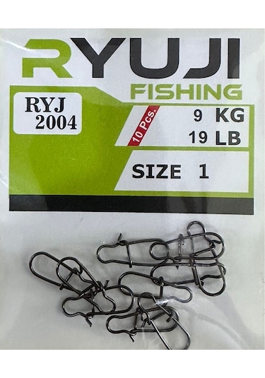 Ryuji Ryj 2004 1 Numara Klips 10 Adet