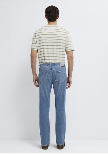 Mavi - Jake Premium Blue Puslu Açık Mavi Jean Pantolon 0042283030