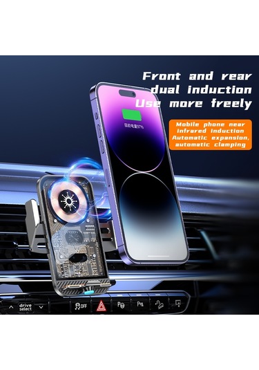 Butu C11 15w Kablosuz Şarj Cihazı Mavi