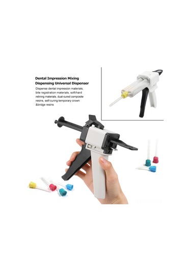 Wezone Diş İzleme Malzemeleri İçin Otomatik Karıştırma Ve Dağıtma Aleti - 10:1/4:1 Oranlı Silikon Enjektör