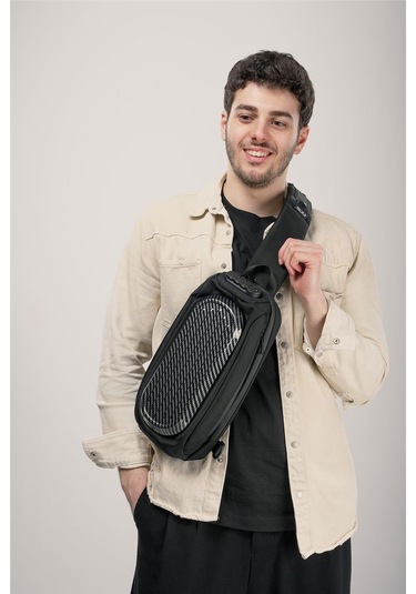 Ççs 31554 Tek Askılı Çapraz Çanta Siyah