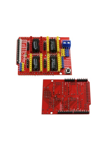 Wezone Cnc Shield V3 Geliştirilmiş Kit: 3d Yazıcı Ve Oyma Makinesi İçin Nano Uno R3 + 4988 Motor Sürücü Seti