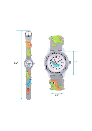 3-10 Yaş Arası Çocuklar İçin 3d Sevimli Karikatür Silikon Bantlı Erkek Kız Çocuk Dijital Analog Bilek Su Geçirmez Saatler Aa Diğer