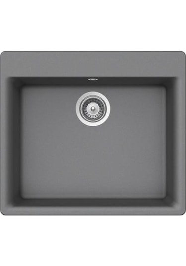 Ukinox Valente N-100 Croma Granit S305G Sifonlu Evye