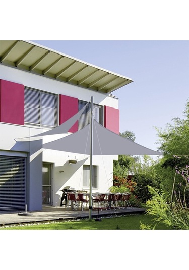 Açık Bahçe Güneşlik Yelken Su Geçirmez Anti-uv Gölgelik, 2m X 2,5m Kraliyet Mavisi Mavi