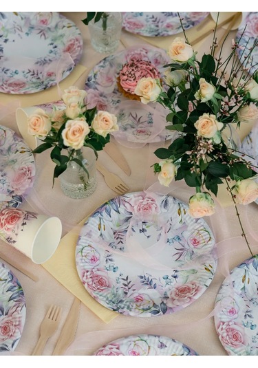 Albeta Evlilik İçin Tek Kullanımlık Kağıt Tabakları 50'li Set 257972724 50