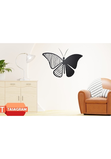 Butterfly Metal Kesim Tablo 50 CM