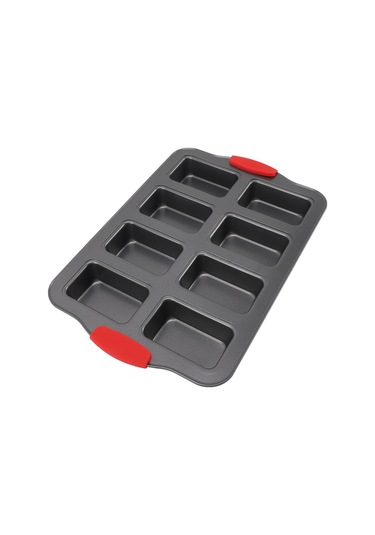 Shineyee 8'li Karbon Çelik Hamur Kalıbı, Anti Yapışkan Kaplama, Fırıncı Gereci, Pastalar Ve Cheesecakeler İçin Ev Fırın Aleti Diğer