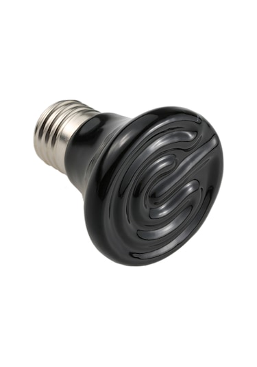 Vkemall 110v 100w E27 Infrared Seramik Isıtıcı Ampulü - Evcil Hayvanlar İçin Konforlu Isı Kaynağı Şeffaf