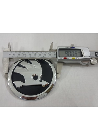 Skoda Fabia Krom Bagaj Arması 2011-2015,9cm, Skoda Bagaj Arma
