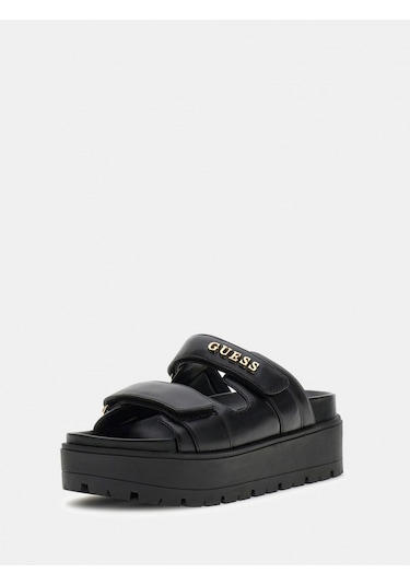 Guess Faxon Kadın Siyah Sandalet Fljfaxele03-black Siyah