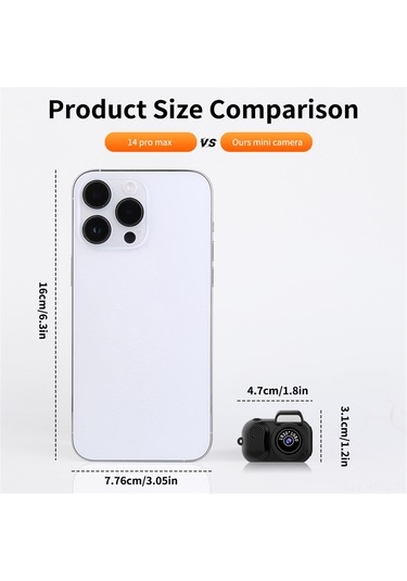 Neevoyu Y3000 Mini Spor Kamera 1080p Hd 0.96 İnç Ekranlı Dikey Kayıtcı Bisiklet Motosiklet Araç İçin Taşınabilir Dijital Kameralar