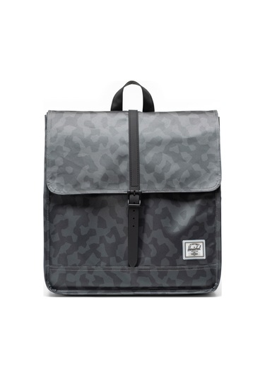 Herschel City Backpack Unısex Sırt Çantası 10998-06670-os Shadow Pixel Espresso Yeşil - Siyah