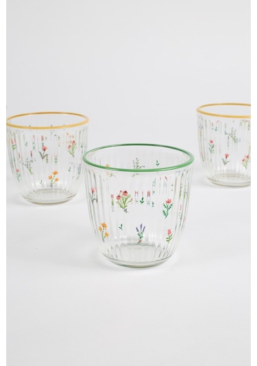 Rakle Botanical 4'lü Su Bardağı Seti 290 Cc