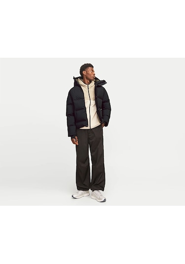 Jack & Jones 12261971 Erkek  Siyah Mont & Kaban