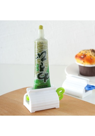 Fosenze Evde Kolaylık İçin Pratik Diş Macunu Sıkma Aparatı - Yüksek Dayanıklılık Ve Kullanım Kolaylığı, Mavi Mavi