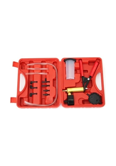 Moveevo El Tipi Vakum Pompası Test Seti - Fren Sıvısı Değiştirme Ve Boşaltma Aracı, Metal Kolu İle El İşlemli Vakum Süpürgesi