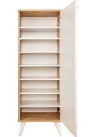 Just Home Modern Baskılı Çok Amaçlı Dolap - Beyaz / Safir Meşe - 136 Cm Safir Meşe / Beyaz Just Home Modern Baskılı Çok Amaçlı Dolap - Beyaz / Safir Meşe - 136 Cm Safir Meşe / Beyaz