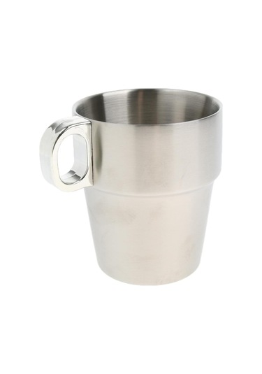 Homyl 1 Takım Paslanmaz Çelik Çift Yalıtımlı S-gümüş Gümüş