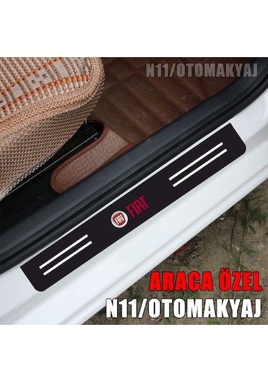 Fiat Doblo Kapı İç Koruma Ayaklık Sticker Markalı