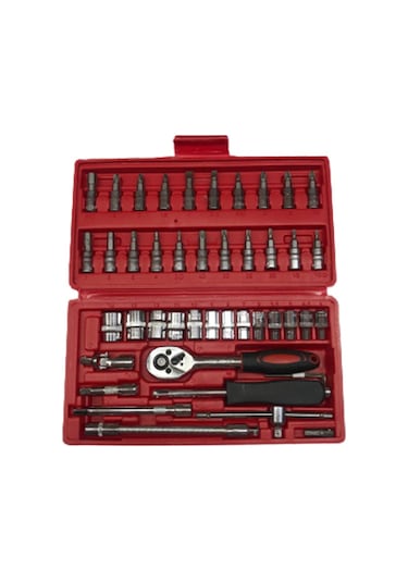 Cırcır Lokma Takımı Anahtarı 46 Parça