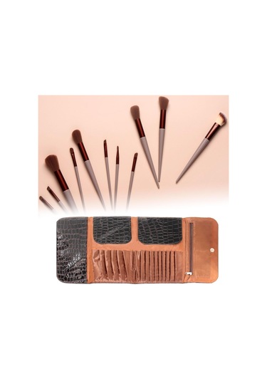 Suntek Kozmetik Kılıfı 16 Yuvalı Profesyonel Seyahat Boyutu