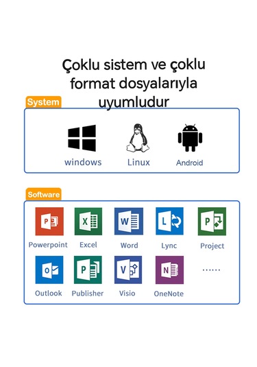 Global S12 Pointer Dijital Led Ekran Şarj Edilebilir Lazer Sunum Kalemi