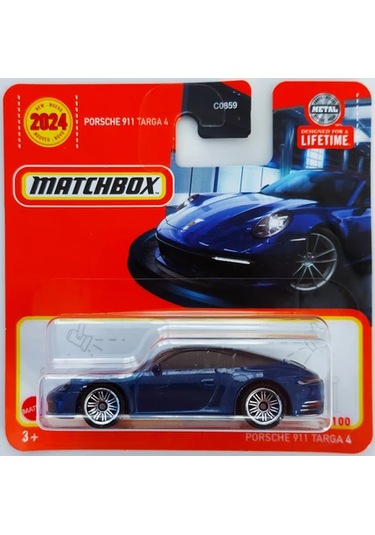 Matchbox Porsche 911 Targa 4 Mavi
