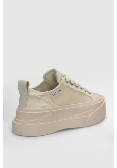 Lufian 121230027 Victoria Kadın Sneaker Ayakkabısı Beyaz Beyaz