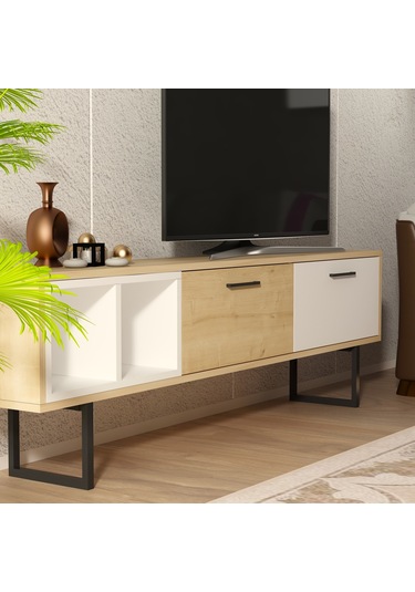 Enna Tv Ünitesi Safirmeşe Beyaz