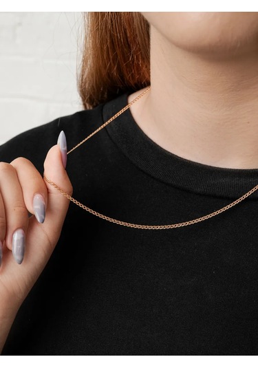 Voznesenskij Uvelirnyj Zavod Bakır Pirinç Elmas Desenli 925 Ayar Gümüş Kolye 251160450 Altın