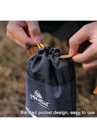 Skycity Kamp Çadırı Çivisi Ve Rüzgar İpi Saklama Çantası - Renk Seçenekli Kırmızı