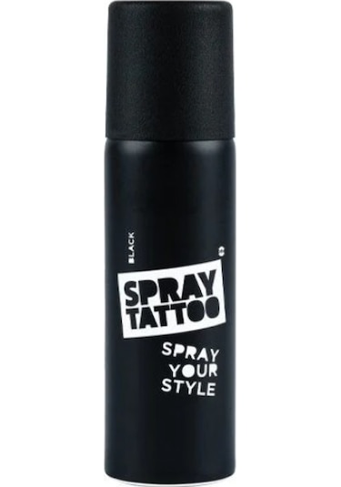 Airbrush Tattoo Rüya Modelleri Spray Tattoo Geçici Siyah Sprey Dövme Seti Siyah