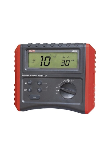 Ut586 Dijital Rcd Elcb Test Cihazı