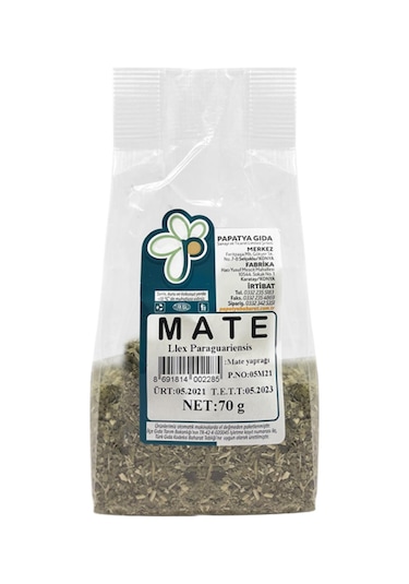 Papatya Gıda Mate 70 G