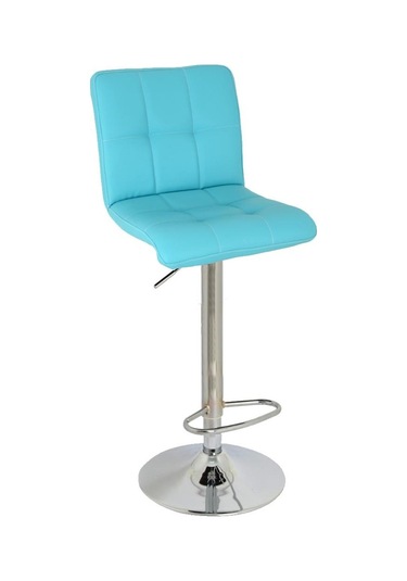 Bürocci Carla Bar Taburesi - Turkuaz - 9503S0111 Çok Renkli