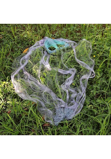 Reedark Tek Katlı 30mm Ağız Nilon Balık Av Ağı - 1.8x30m Levhalı Av Aleti