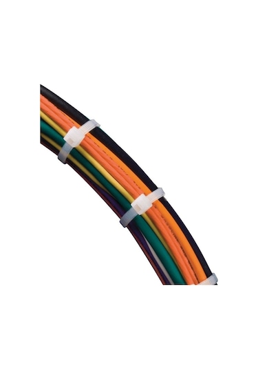 Sgs Cırt Kelepçe 3,6 X 200 Mm Beyaz