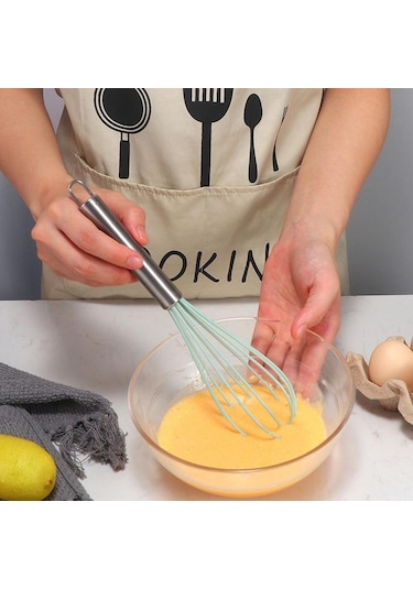 Yeşil Jankng 5 Adet Mutfak Eşyası Seti Silikon Yapışmaz Pişirme Alet Takımı Spatula Tencere Pişirme Gereçler Mutfak Aksesuarları Araçları