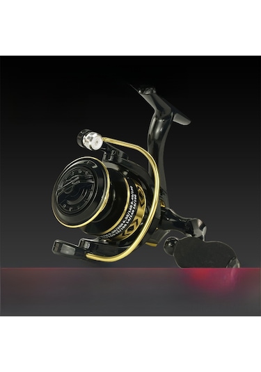 Moveevo Tam Metal Kafa İplemli Spinning Olta Makinesi - Dayanıklı Nylon Konstruksiyonu, Yumuşak İşlem, Deniz Ve Karadan Çok Amaçlı Kullanım Yy3000