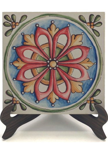 İtalyan Deseni Baskılı Mdf Masaüstlük 10x10 670