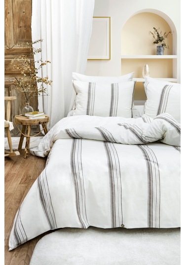 Çift Kişilik 200 X 220 Cm Ranforce Nevresim Takımı - Brendon