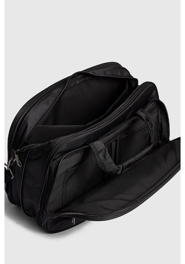 15.6" İnç Körüklü Evrak Bilgisayar Notebook Laptop Çantası Kse01 Siyah Siyah