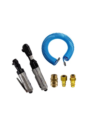 6 Parça 1/2 ve 1/4 Havalı Cırcır Seti