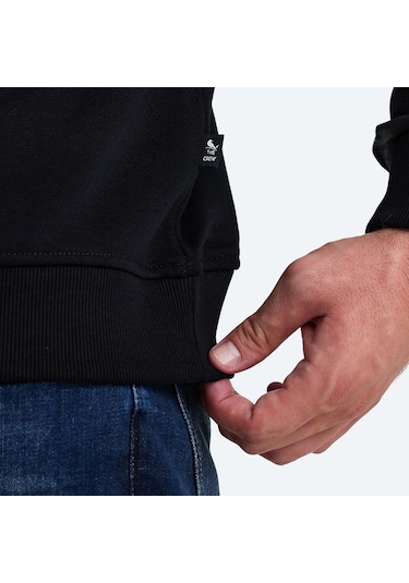 The Crow VENOM Erkek  Siyah Sweatshirt