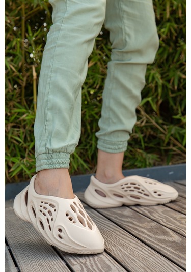 D106 Günlük Ortopedik Unisex Terlik Bej