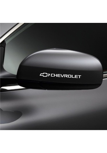 Chevrolet Araba Yan Ayna Araç Sticker Yapıştırma 2Adet